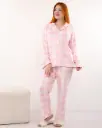 E4568 بيجامة كلاسيك قطيفة هايدي كاروه
