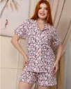Classic Cotton Heart Short Set