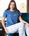 بيجامة قطن صيفي - just grow with it