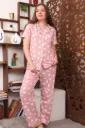 Classic Butterfly Short-Sleeve Cotton Pajamas