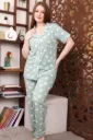 Classic Butterfly Short-Sleeve Cotton Pajamas