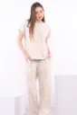 Delicate Print Cotton Pajama