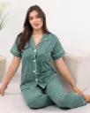 بيجامة كلاسيك قطن القلوب