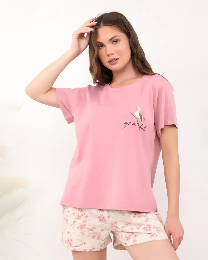 [E4647-01] Grateful Cotton Pajama (كشمير, M)