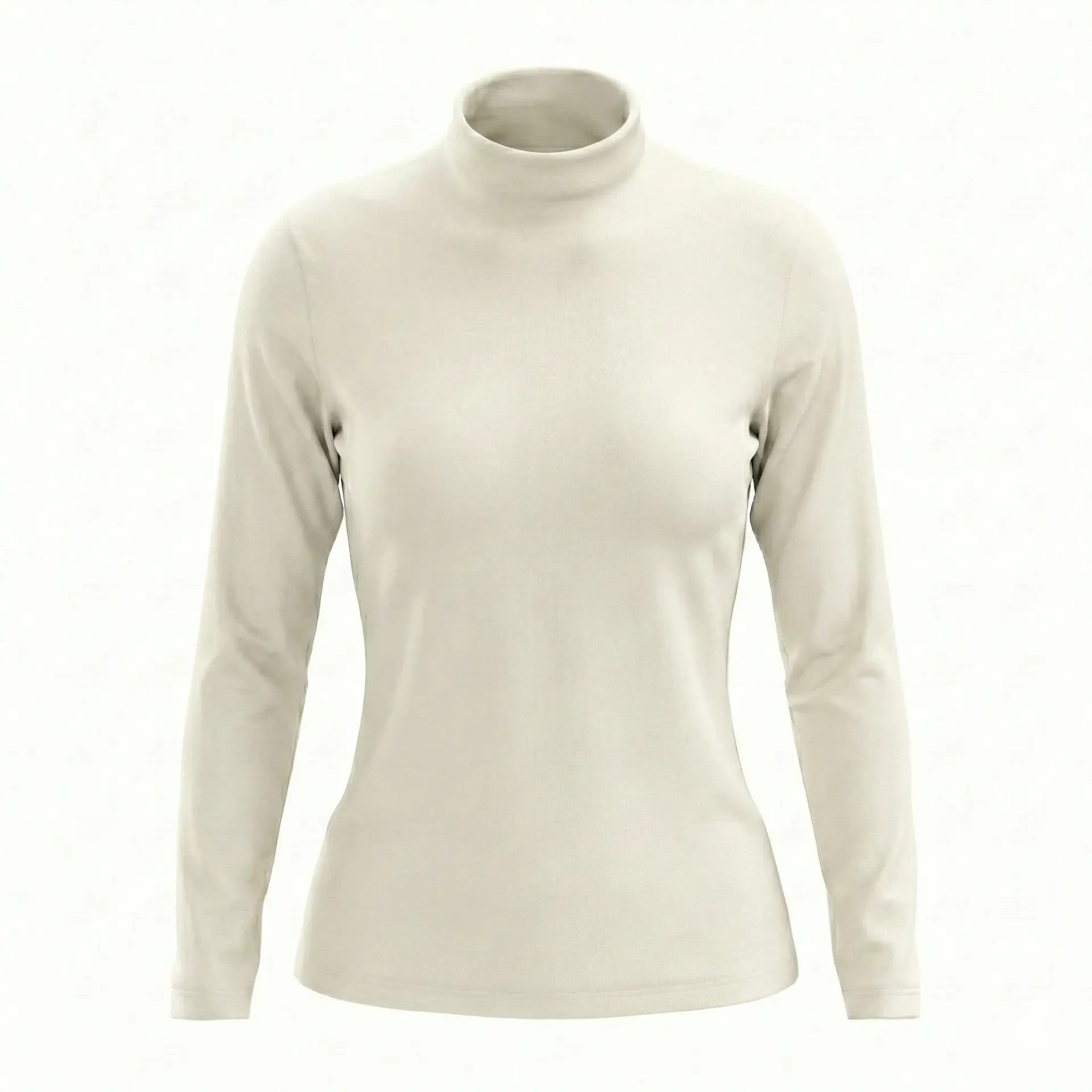 High Neck Long Sleeve Top