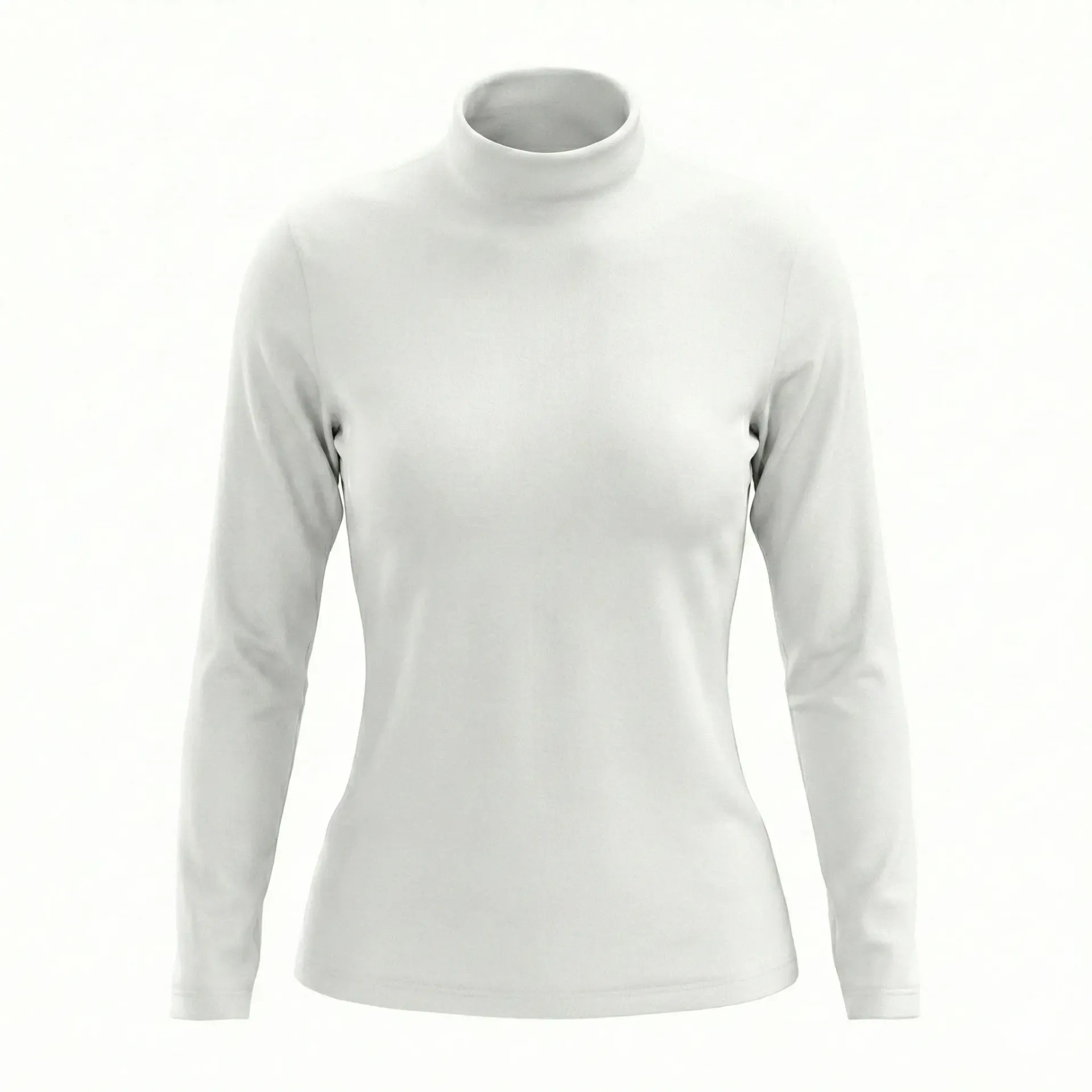 High Neck Long Sleeve Top