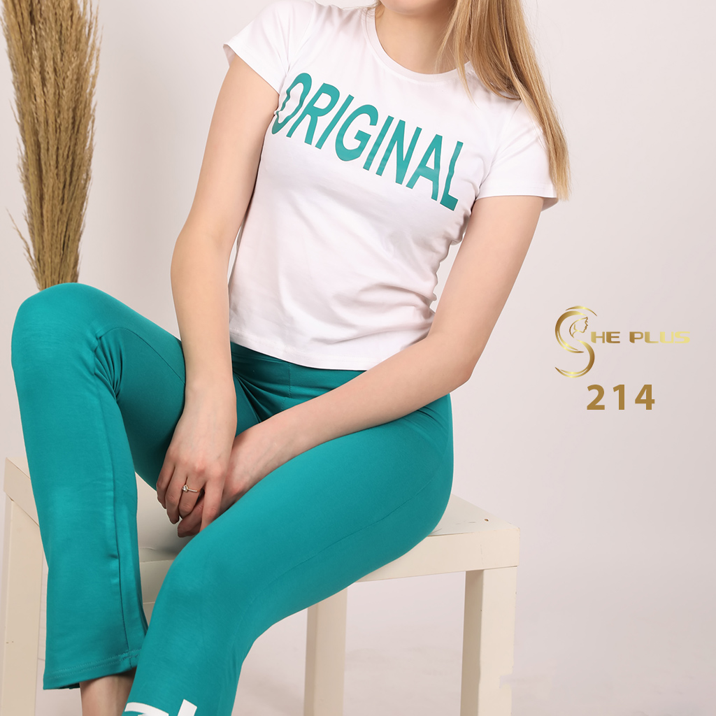 NG214 Cotton Sportwear Set Original (جنزاري, M)