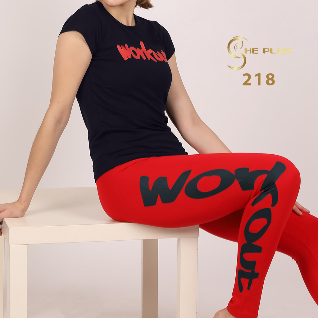 NG218 طقم رياضي قطن Workout