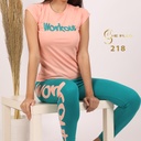 NG218 طقم رياضي قطن Workout