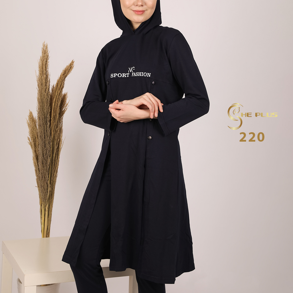 NG220 طقم رياضي قطن محجبات 