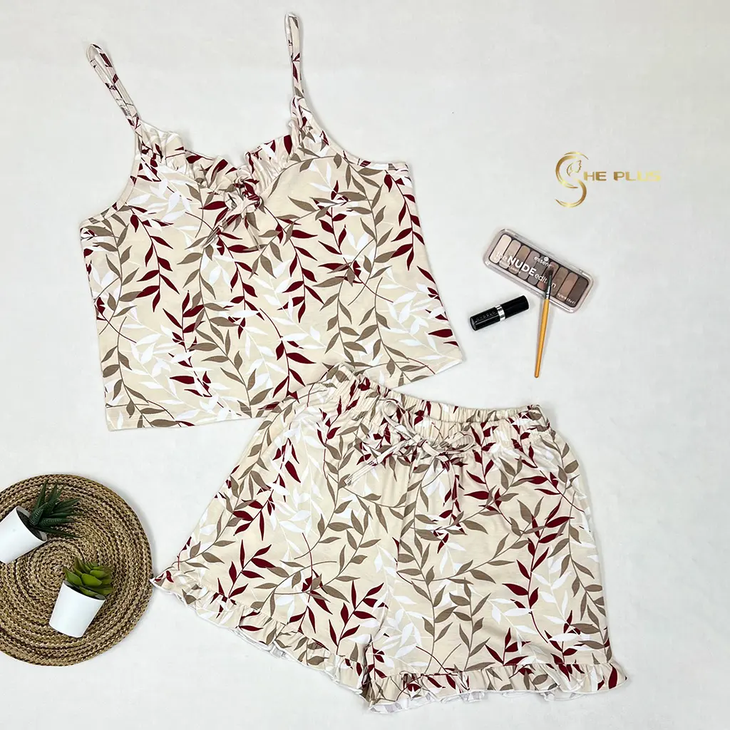 E4504 Cotton Pajama Branches