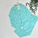 E4506 بيجامة كلاسيك قطن Dotted