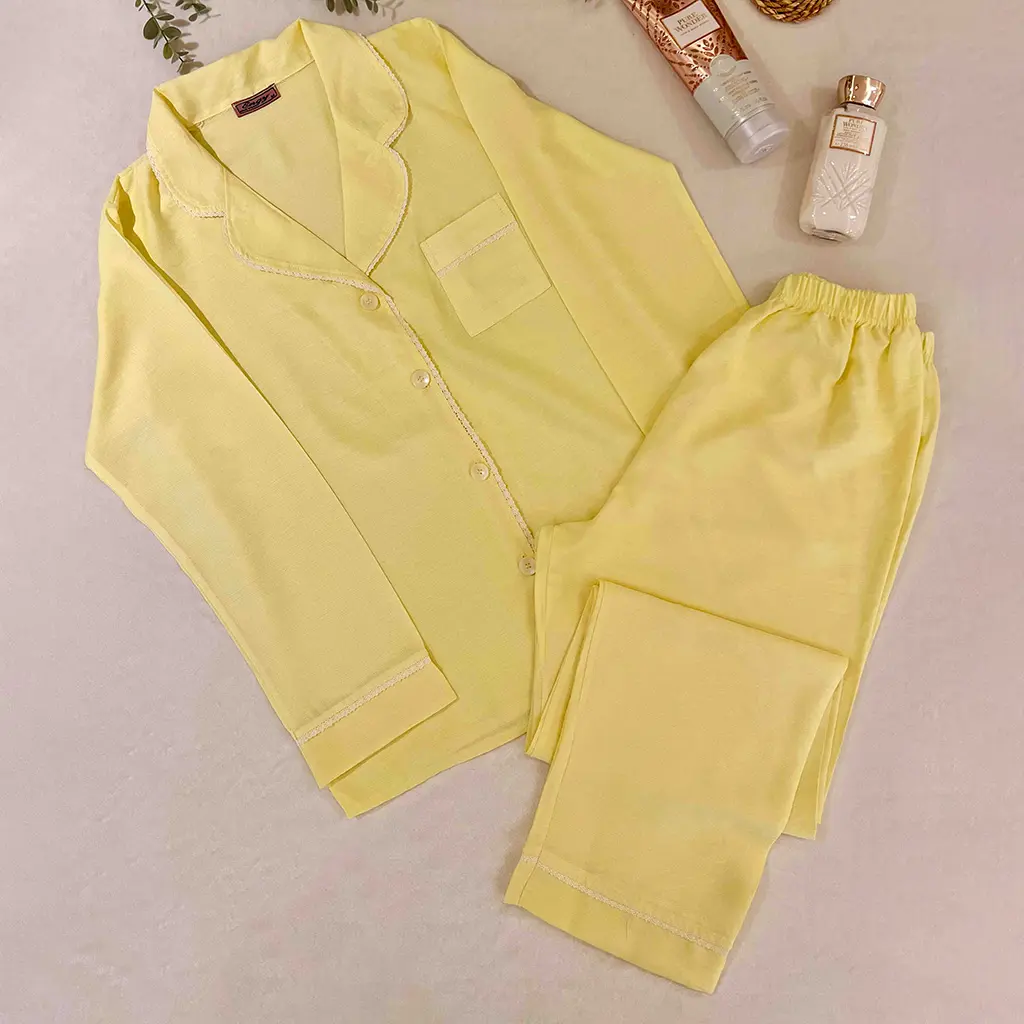 E4468 Linen Classic Pajama