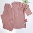 E4468 Linen Classic Pajama