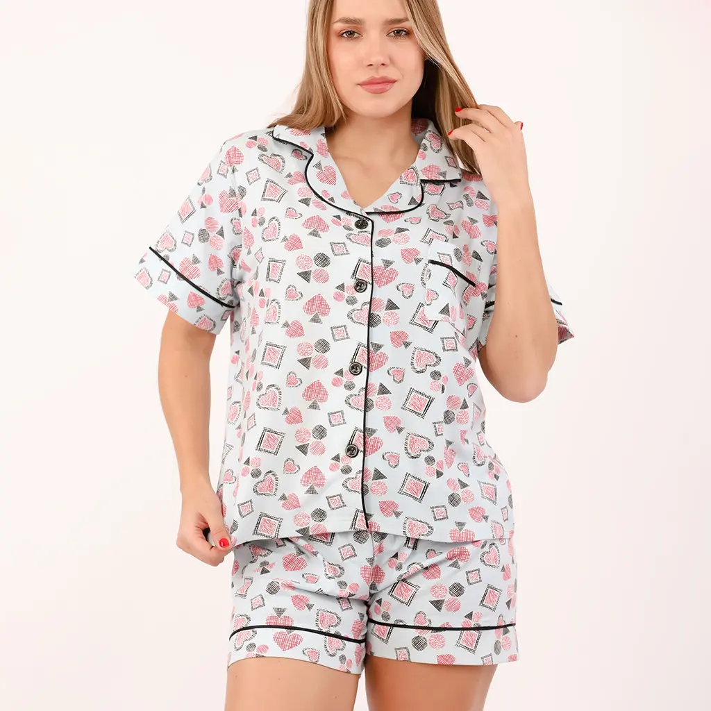 E4465 Classic Cotton Short Pajama