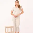 E4460 Panta-court Cotton Pajama