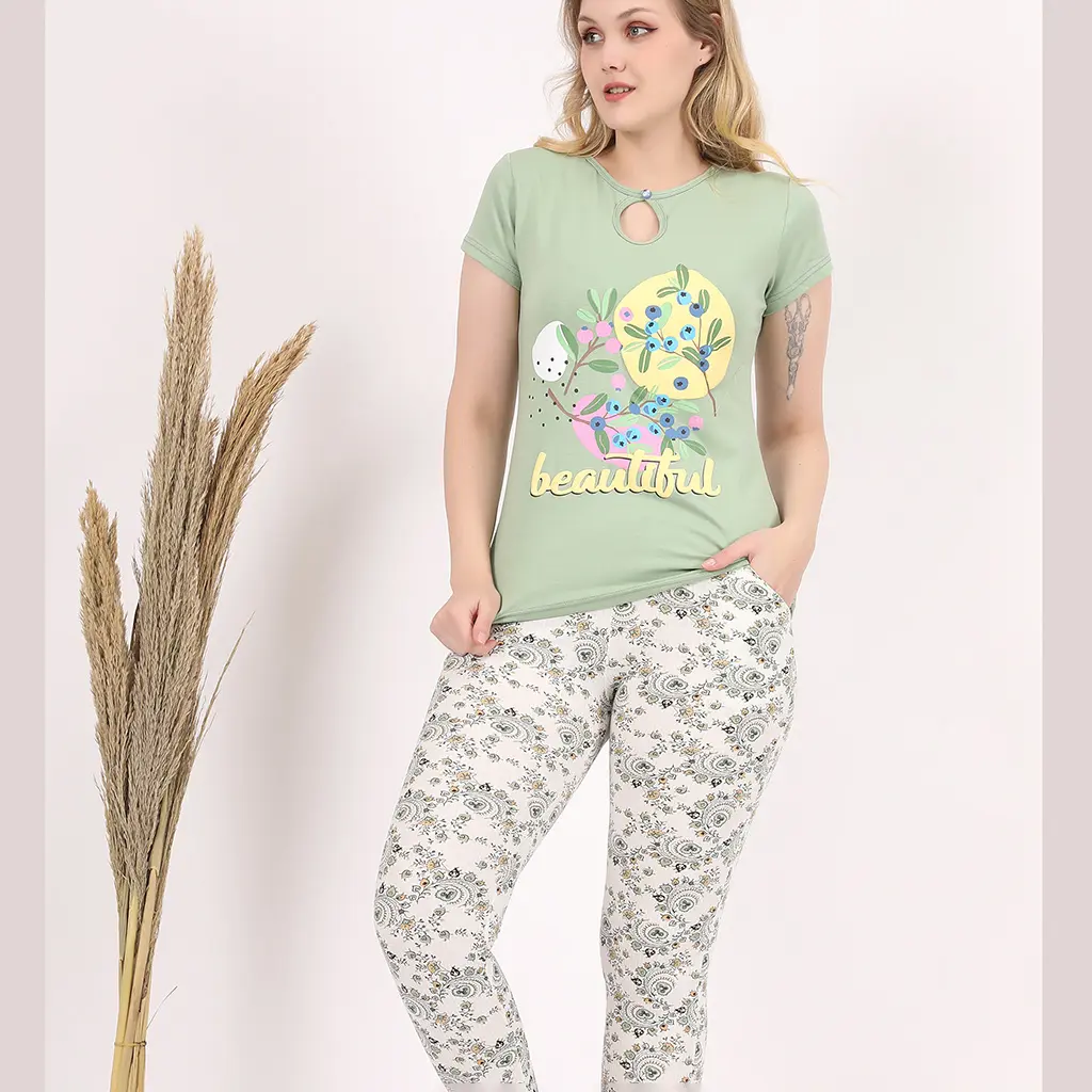 E4421 Cotton Pajama Beautiful