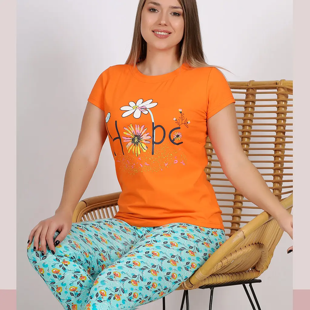 E4413 بيجامة قطن HOPE