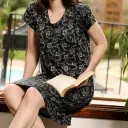 E0441 Cotton night shirt