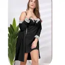 E0150 Cotton night shirt and robe 