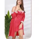 E0150 Cotton night shirt and robe 