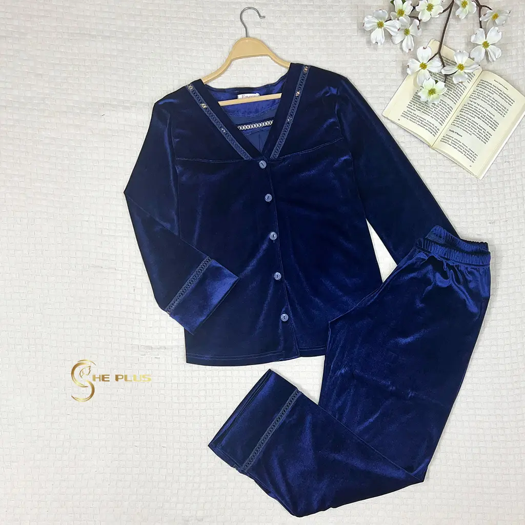 E4507 Velvet Pajama