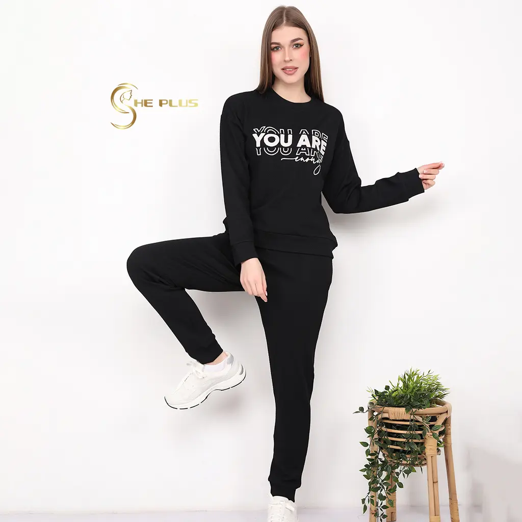  E4516 Jacquard Pajama You Are Enough