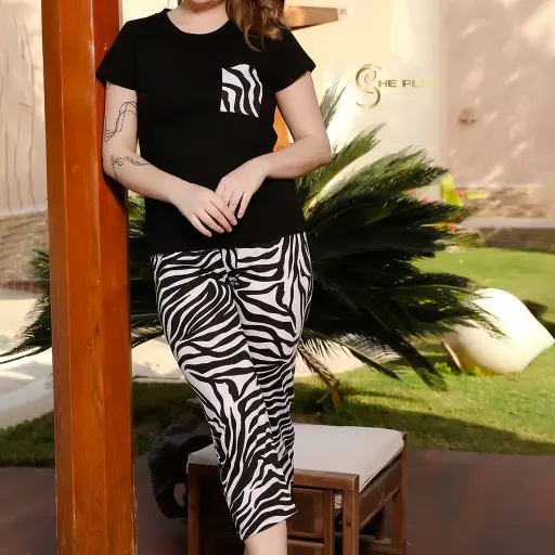 E4458 بيجامة بنتاكور Zebra