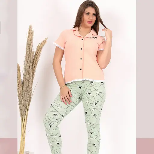 E4419 Cotton Pajama Panda